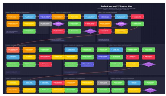 Student journey Process Map